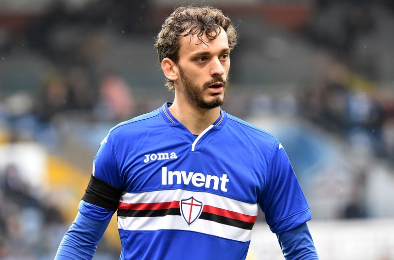 Sampdoria: Gabbiadini in gruppo si candida per il Benevento