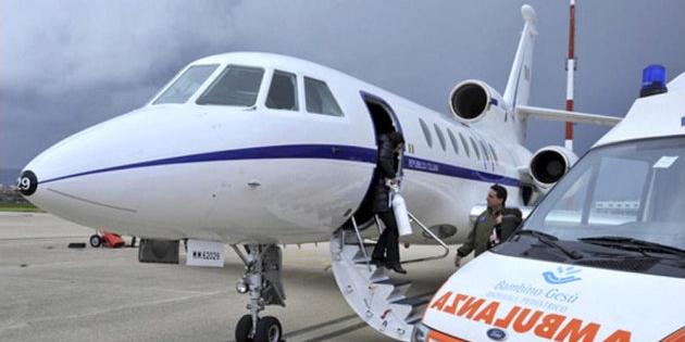 Aeronautica, volo d'urgenza da Palermo a Genova per un bimbo di 18 mesi