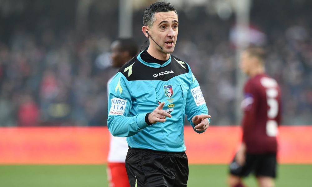 Benevento-Spezia: designato l'arbitro Aureliano di Bologna