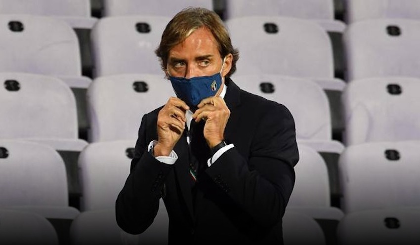 Mancini positivo al Covid-19, asintomatico e in isolamento a casa