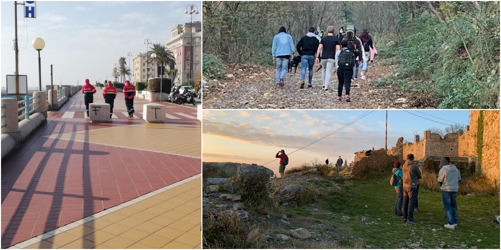 Passeggiate a mare chiuse, i genovesi riscoprono i forti e le camminate alternative