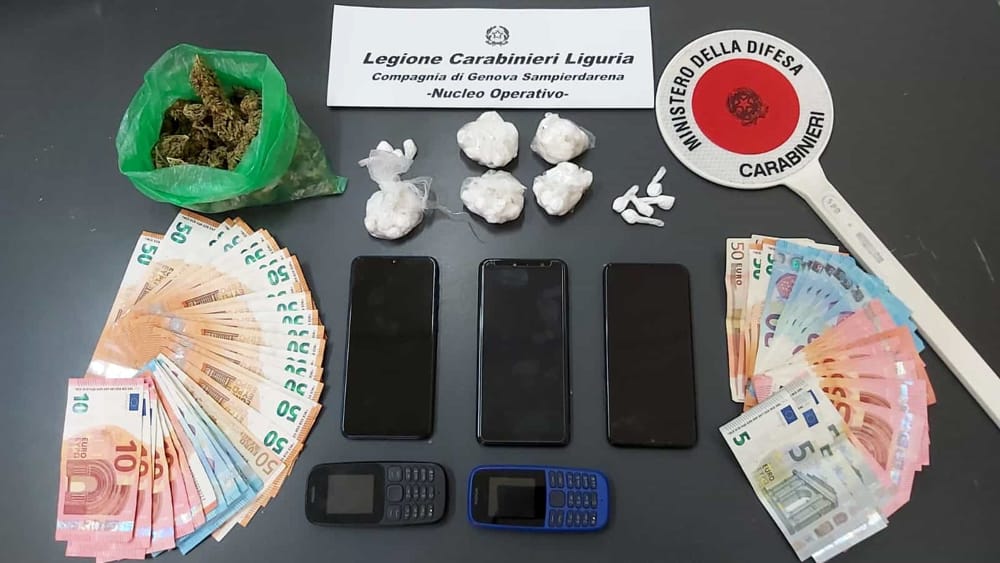 Spaccio droga in aumento in Liguria nonostante il Covid, l'appello della polizia