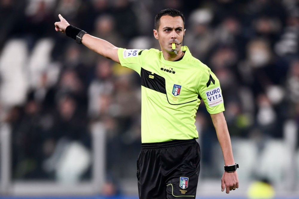 Genoa-Juventus sarà arbitrata da Di Bello con Valeri in sala VAR