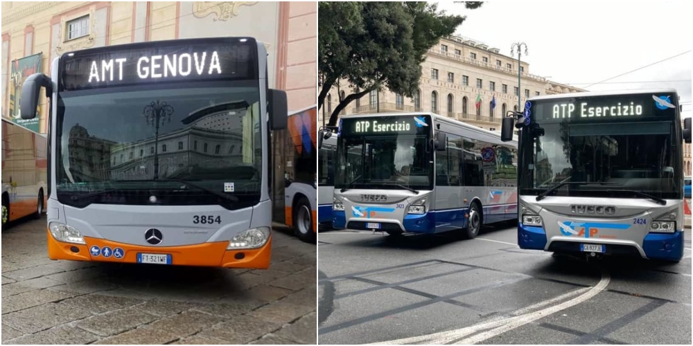 Genova, dal primo gennaio nasce l'azienda unica dei trasporti Amt-Atp