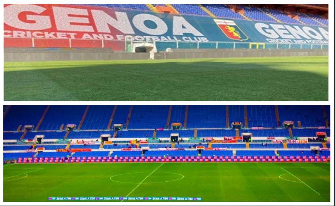 Sfida incrociata tra Roma e Genova, in campo al Ferraris e all'Olimpico