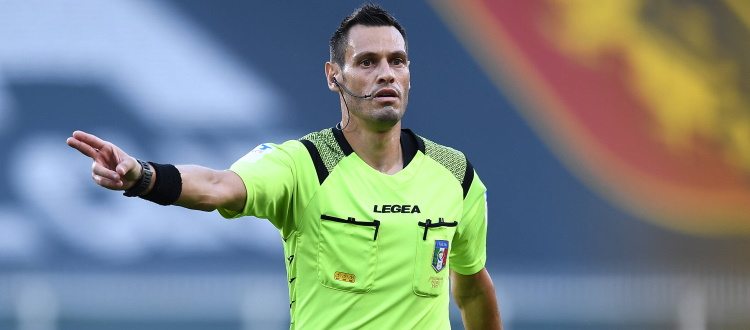 Napoli-Spezia sarà diretta da Mariani di Aprilia, con Banti in sala VAR