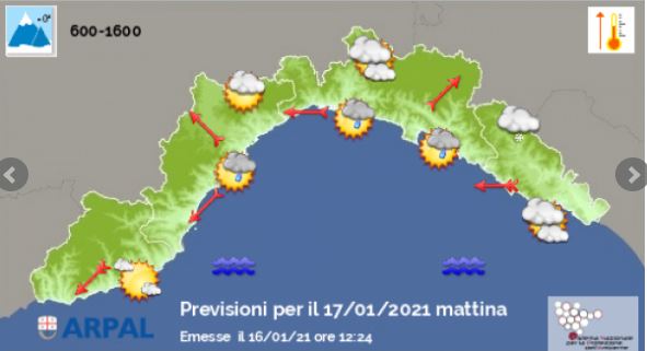 Domenica di nuvole e pioggia, con schiarite in serata, da martedì torna il freddo