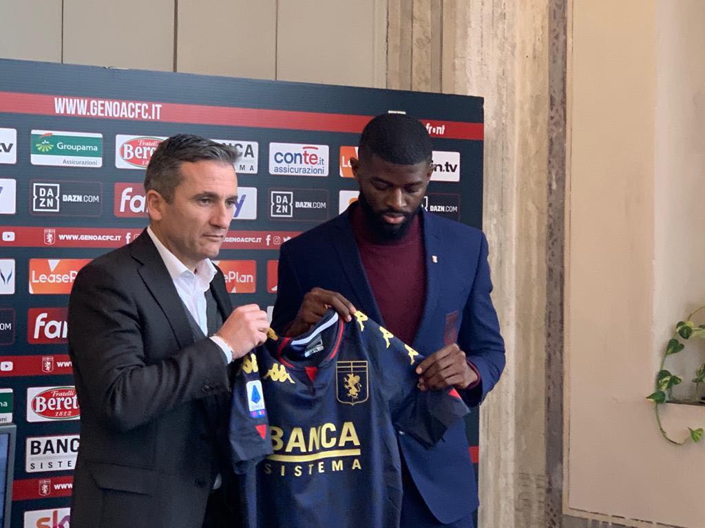 Genoa, Onguene nel segno di Nesta e Koulibaly: “Qui per crescere e per la salvezza”