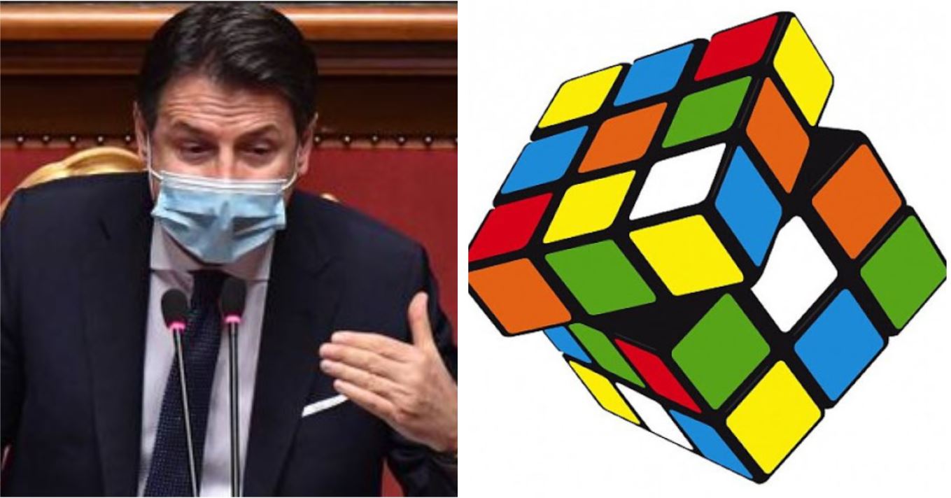 Conte, la crisi è un cubo di Rubik a sette facce e quota 170 senatori è lontana
