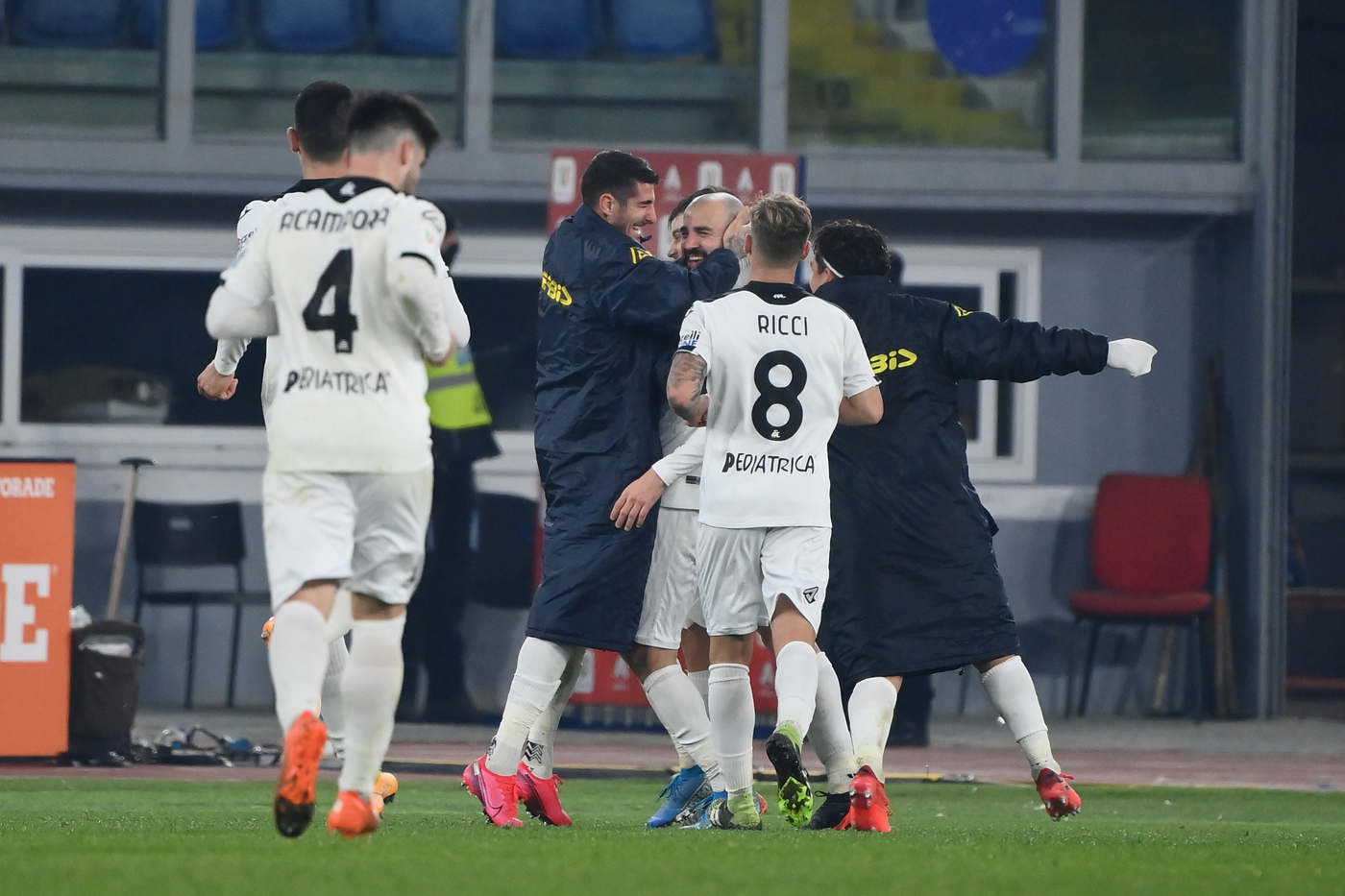 Spezia, Chisoli blinda Italiano: 