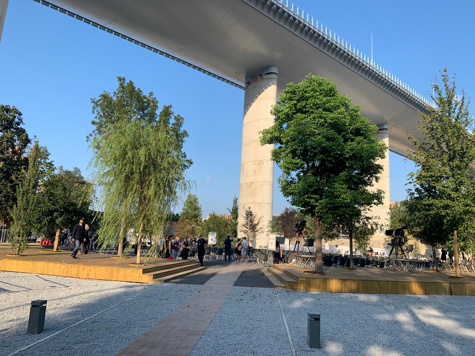 Ponte Genova, la radura della Memoria sarà fruibile ai cittadini a partire dal 9 marzo