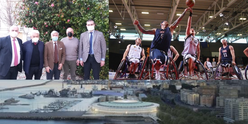 Genova, spazio anche gli sport paralimpici nel nuovo palazzetto