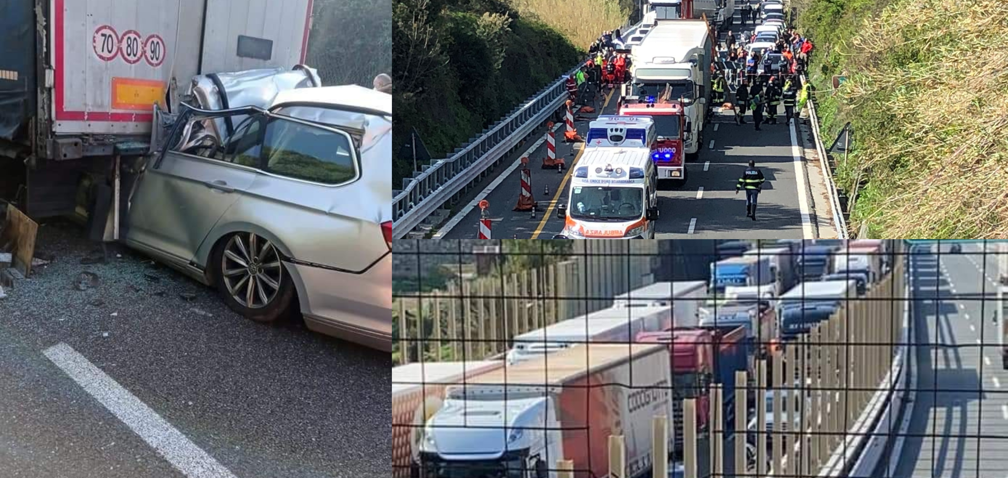 Autostrade nel caos: incidente mortale sulla A10 tra Arenzano e il bivio con la A26 