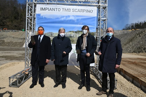 Rifiuti, nasce a Scarpino il trattamento meccanico bio