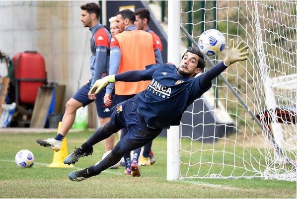 Genoa, Perin torna in gruppo e suona la carica in vista dell'Udinese