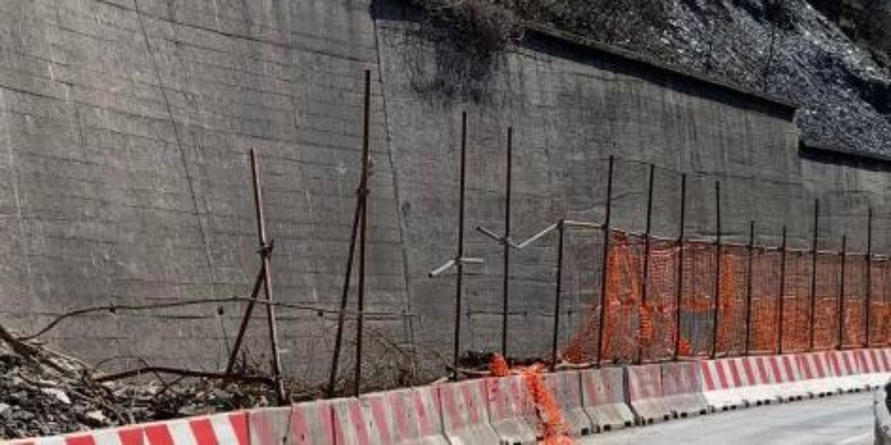 Frana su statale, sindaco Oliveri: 