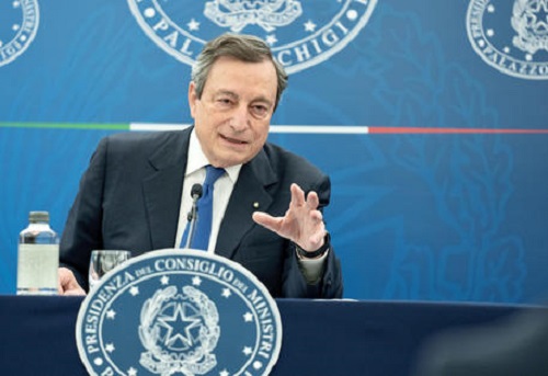 Il paese riparte dalla scuola e le attività all'aperto dal 26 aprile, Draghi: 