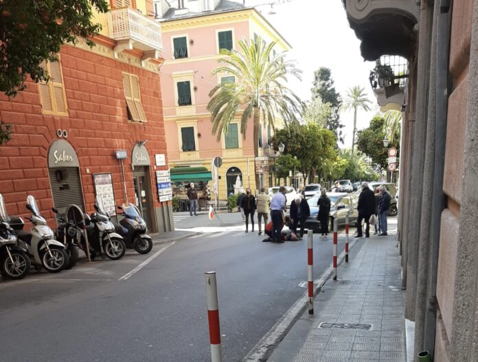 Genova Nervi, un altro pedone investito in via Oberdan