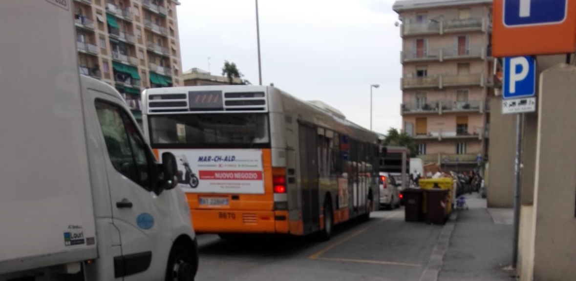 Disagi nel levante genovese: un incidente e il traffico va in tilt
