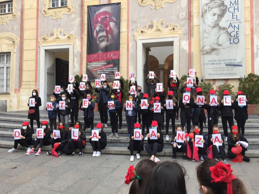 La danza in piazza De Ferrari per la Giornata Internazionale e per tornare sul palco