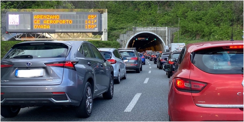 Autostrade, rientro da incubo: code infinite in corrispondenza dei cantieri