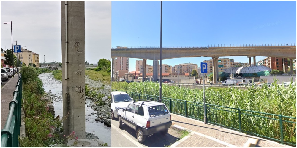 Ferri a vista nel pilone, i residenti di Pegli: 