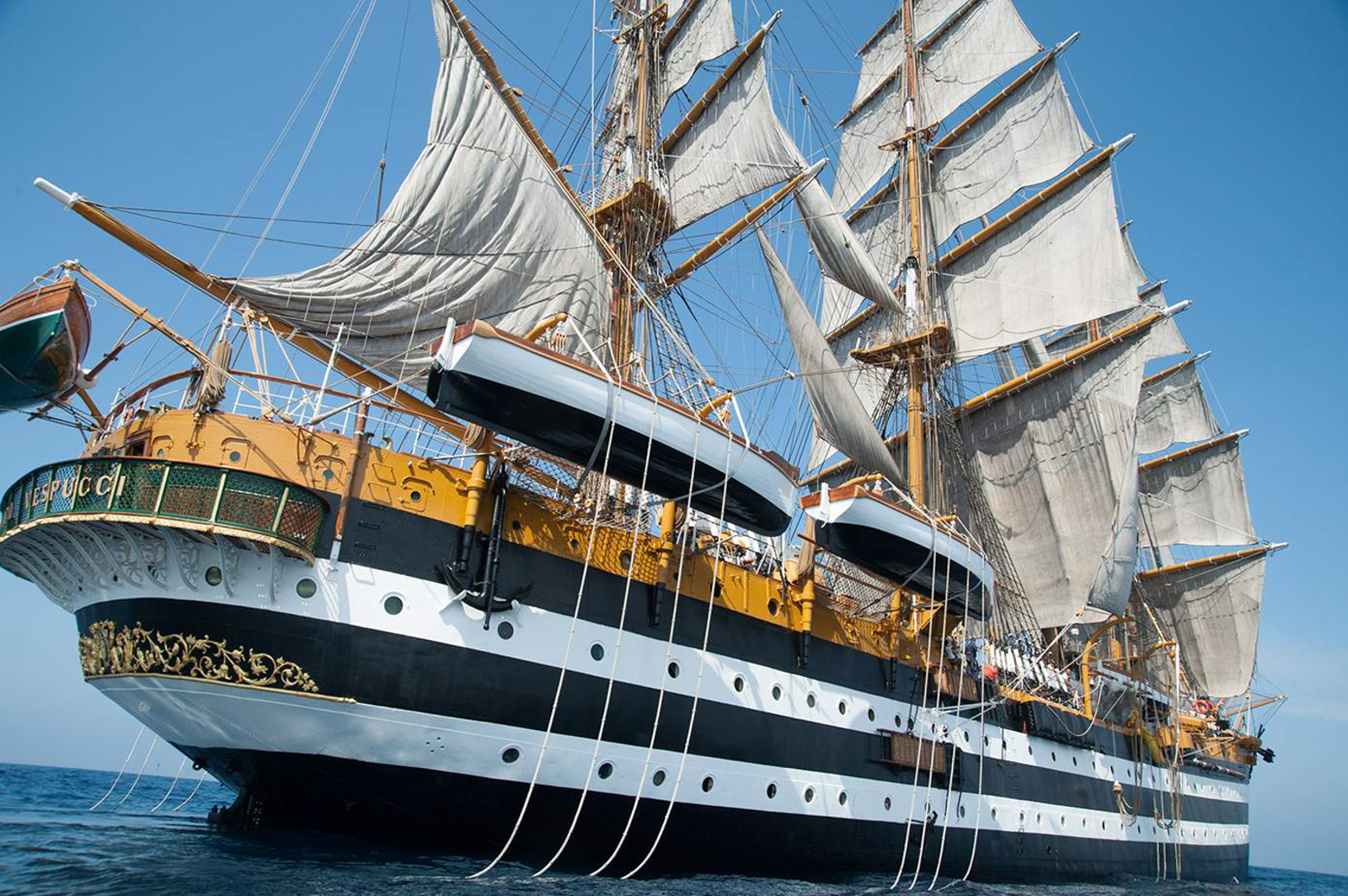 Amerigo Vespucci, il leggendario veliero arriva al Porto Antico il 17 giugno