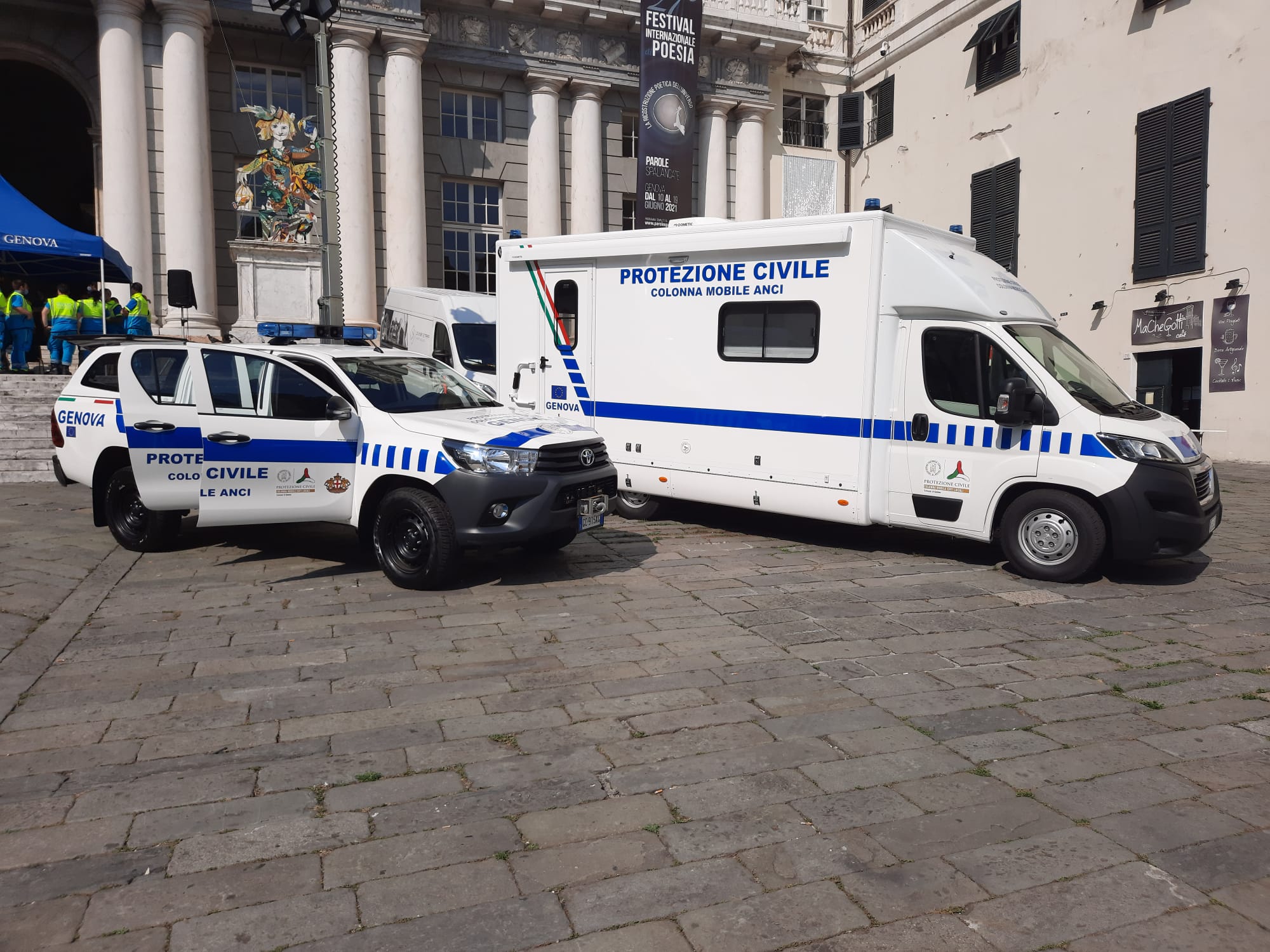 Protezione Civile, il comune di Genova si dota di una 'colonna mobile'