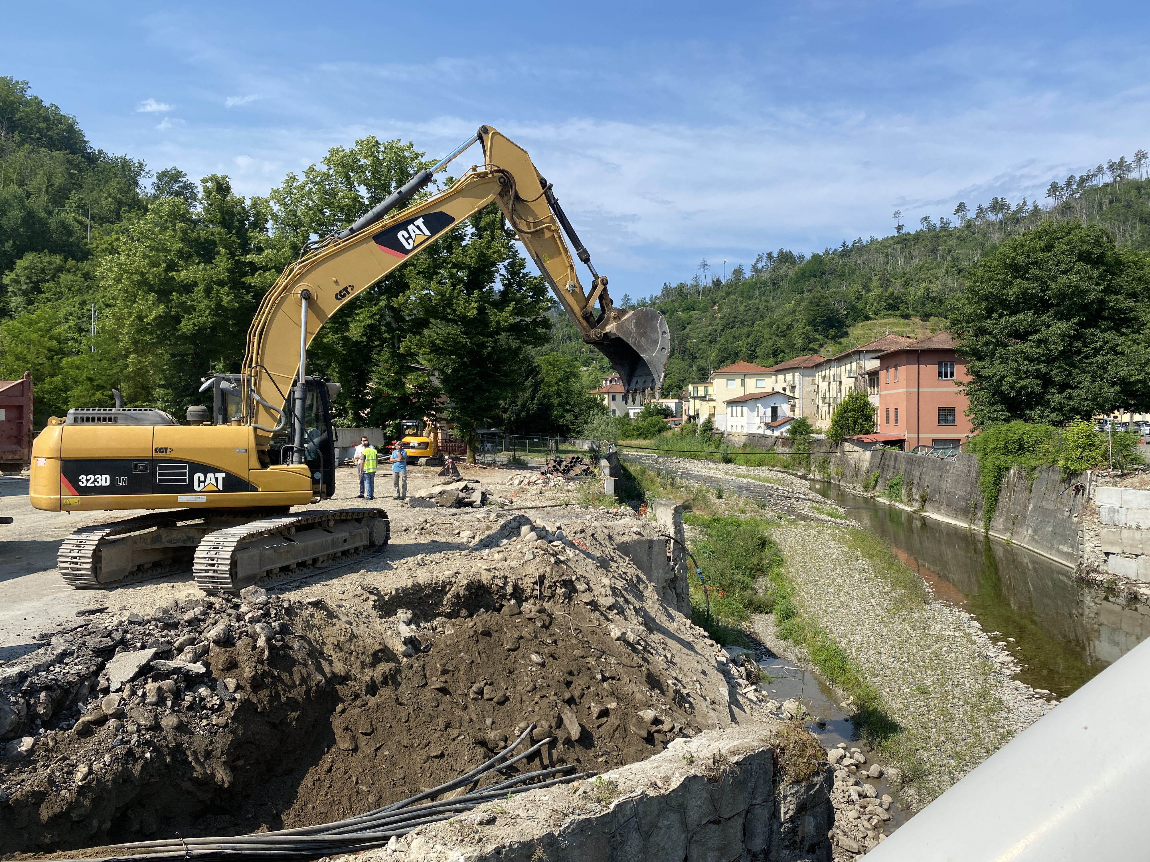 Al via il cantiere per il secondo ponte sul Pogliaschina sulla SS1