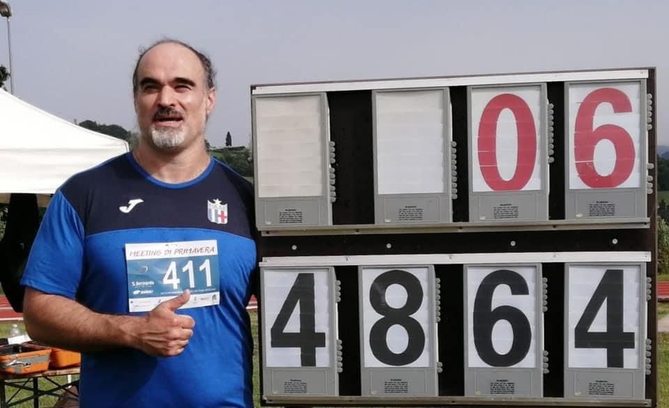 Lancio del disco paralimpico, il ligure Tonetto migliora il record italiano 