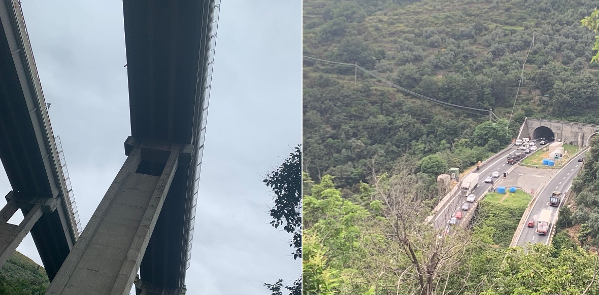 Braccio di ferro tra ministero e Autostrade, ma il viadotto Costa Rossa non chiude ai mezzi pesanti