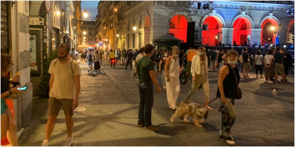 La Liguria corre verso il 'Covid free', via le mascherine all'aperto ma preoccupa la variante Delta