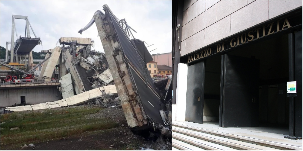 Processo crollo ponte Morandi: l'udienza preliminare non prima di fine settembre