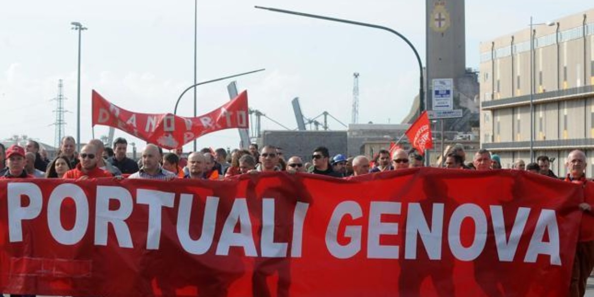 Porto Genova, i precari della Culmv: 
