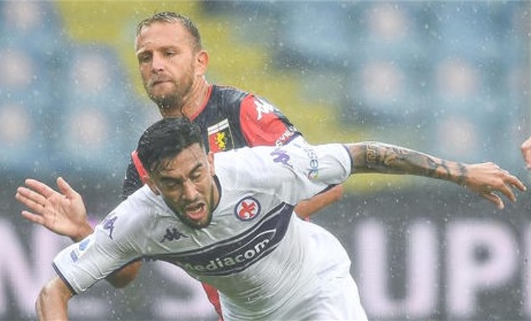  Il Genoa cade ancora al Ferraris, passa la Fiorentina per 2-1, inutile il rigore di Criscito nel finale 