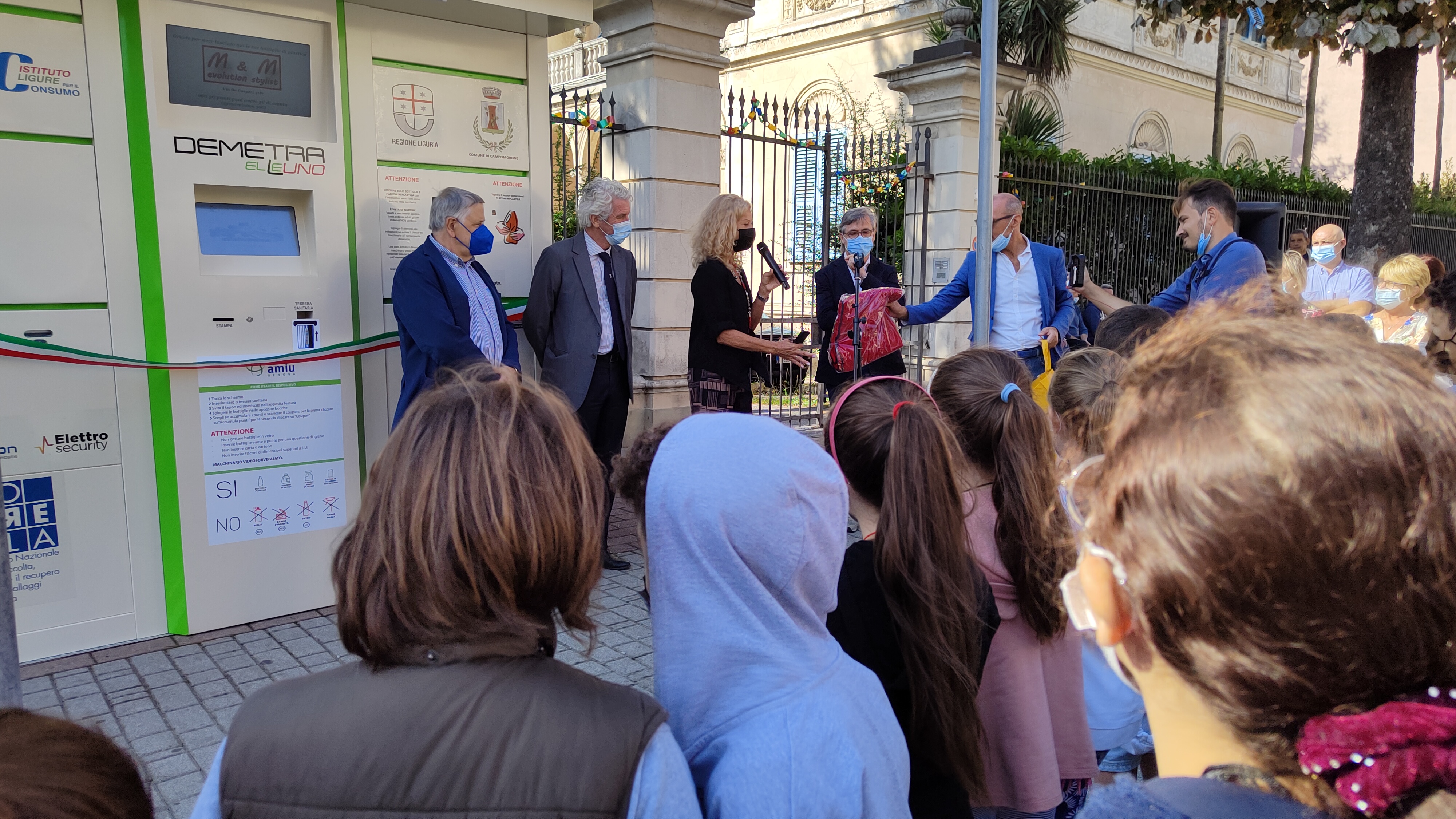Anche Campomorone ha il suo ecocompattatore, al via il progetto 