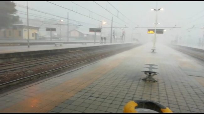 Linea Genova Borzoli-Acqui, traffico sospeso: torrente Stura raggiunge livelli di guardia