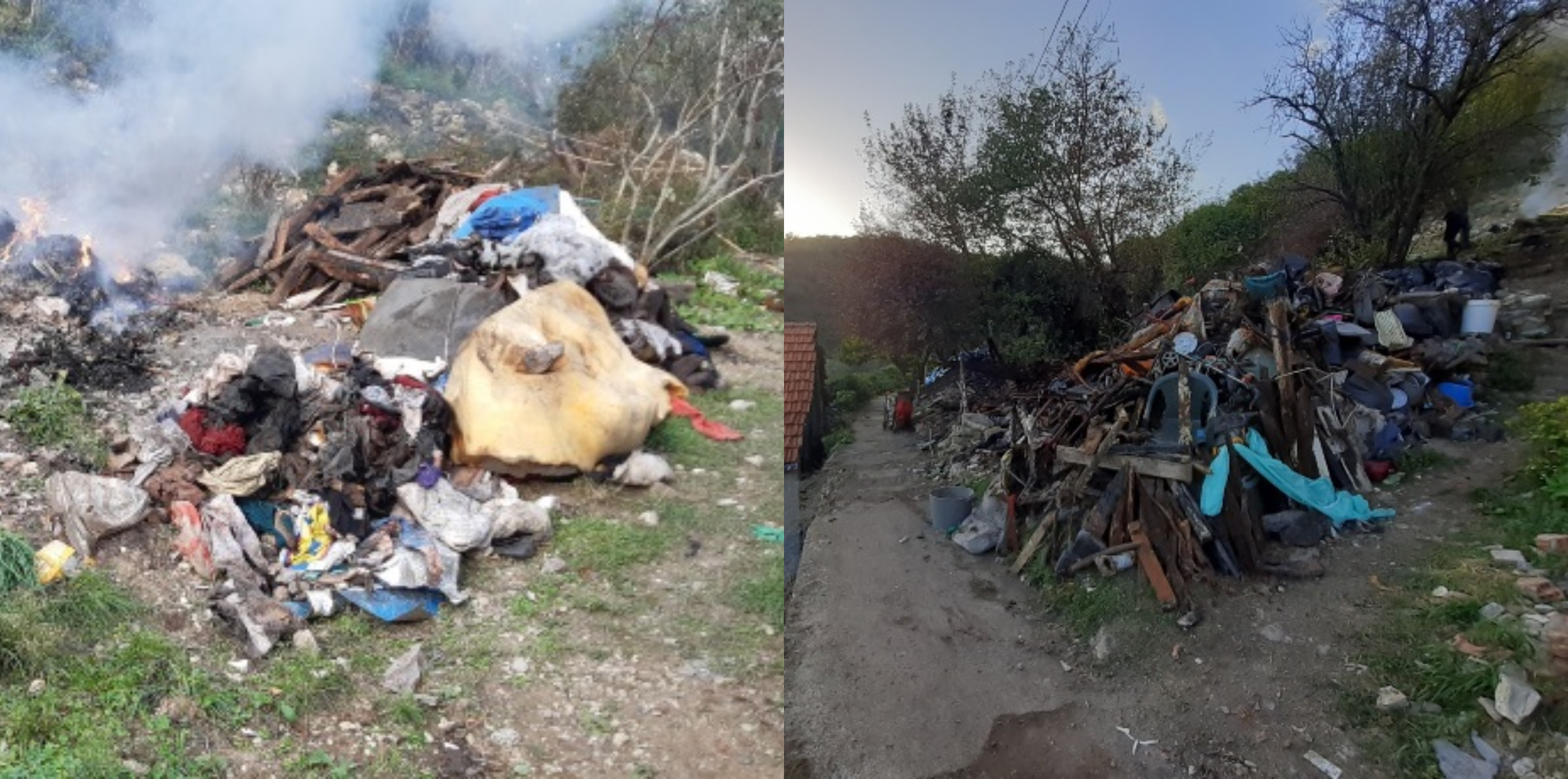 Genova, invece che portare i rifiuti all'isola ecologica gli da fuoco: denunciato
